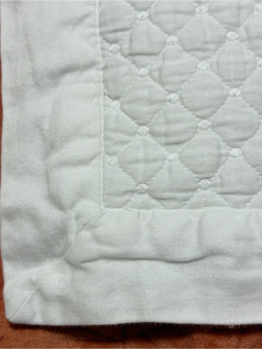 Charter Club Damask Quilted Cotton King Pillow Shams Lot Set 3 White 40x24
